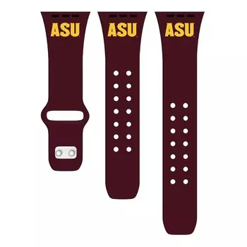 Ремешок для часов Affinity Bands Arizona State Sun Devils, бордовый