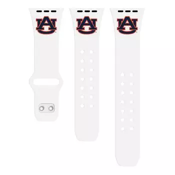Ремешок для часов Affinity Bands Auburn Tigers, белый