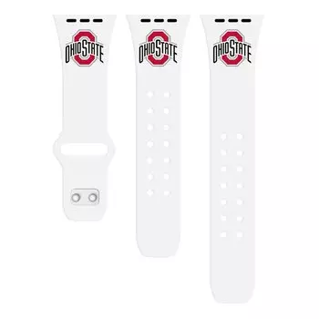 Ремешок для часов Affinity Bands Ohio State Buckeyes, белый