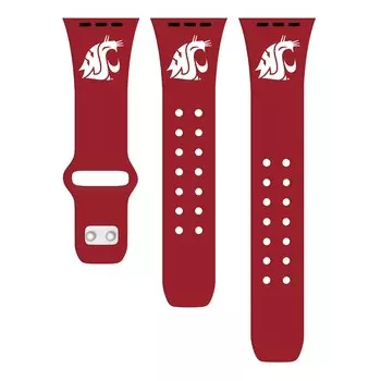 Ремешок для часов Affinity Bands Washington State Cougars, малиновый