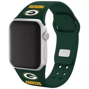 Ремешок для часов Artinian Green Bay Packers, зеленый