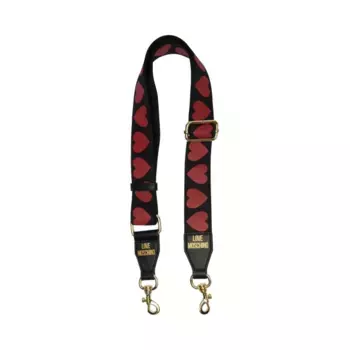 Ремешок для сумки через плечо Love Moschino, черный