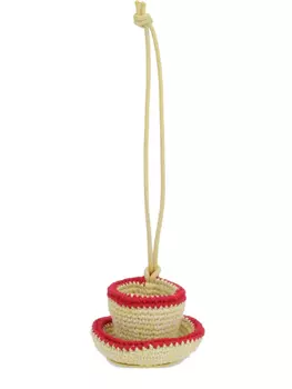 Ремешок для сумки-подвески для чайной чашки JW Anderson, желтый
