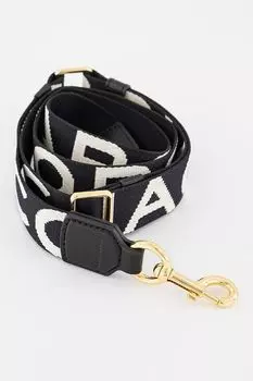 Ремешок для сумки с логотипом Marc Jacobs, черный