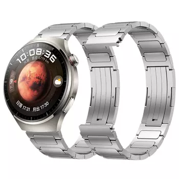 Ремешок Huawei Honor Совместимость Металл Wepro, Martian titanium - silver