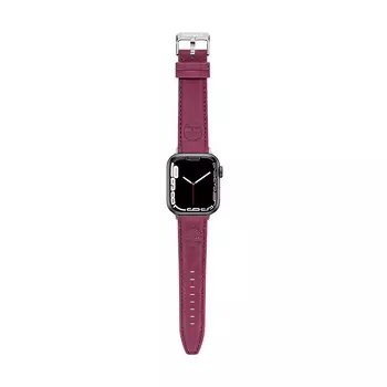 Ремешок из кожи, совместимый с Apple, коллекция LACANDON Timberland, фиолетовый