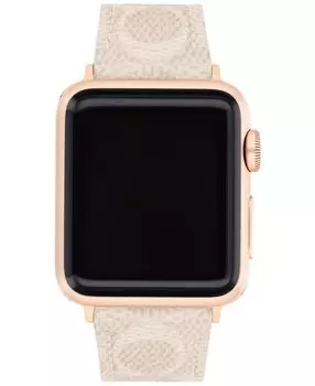 Ремешок из песочного холста 38/40/41 мм ремешок для apple watch COACH