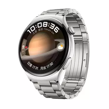 Ремешок Совместимость Huawei Материал Титан Biaodaige, New upgrade - original buckle - side slip model [ solid full titanium] official silver