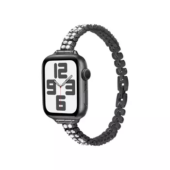 Ремешок совместимый с Apple, металл Wepro, Starlight