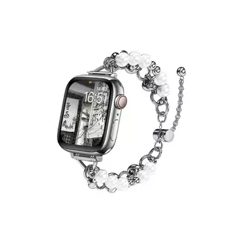 Ремешок совместимый с Apple, металлический, 40 мм Biaodaige, Rose Gold