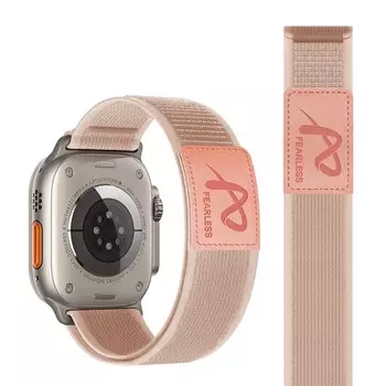 Ремешок, совместимый с Apple: нейлон CHENSONG, Orange Trail