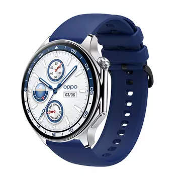 Ремешок, совместимый с OPPO, силиконовый материал Penc Iwatch, Sports mesh strap - black and white