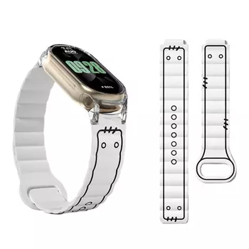 Ремешок Xiaomi Совместимость Силиконовый Материал IBOANN, Sketch-Black