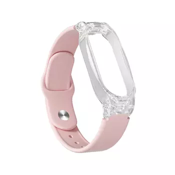 Ремешок Xiaomi совместимый силиконовый материал 180 мм Biaodaige, фиолетовый