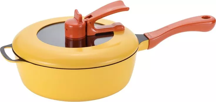 Remi Hirano Remi Hirano RHF-221 Желтая сковорода Remy, День матери, День отца, Подарок WAHEI FREIZ, Yellow