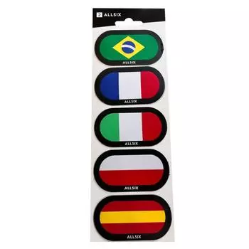 Ремкомплект волейбольный 5 самоклеящихся заплат ALLSIX