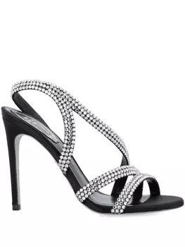 Ren Caovilla сандалии Lisa 105 мм, черный