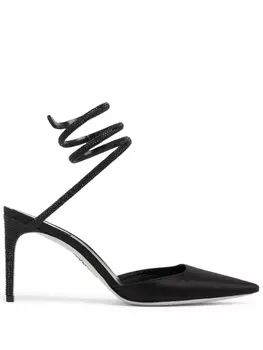 Ren Caovilla туфли с заостренным носком, черный