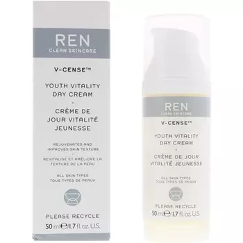 REN Clean Skincare V-Cense Дневной крем для молодости и жизненной силы 50 мл