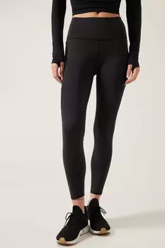 Ренье леггинсы Athleta, черный