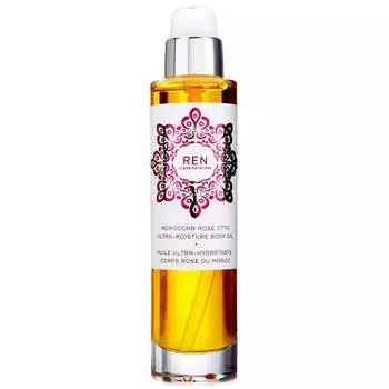 REN Moroccan Rose Otto Ultra-Moisture Body Oil глубоко увлажняющее масло для тела 100мл