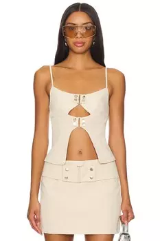 Рен топ By.Dyln, желтый