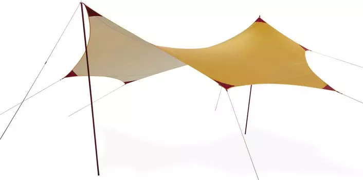 Rendezvous Sun Shield 120 Wing Shelter MSR, желтый