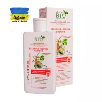 Репейный шампунь для волос от перхоти Bio Pharma, 200 мл
