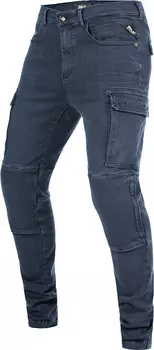 Джинсы мотоциклетные Replay Shift, темно-синий