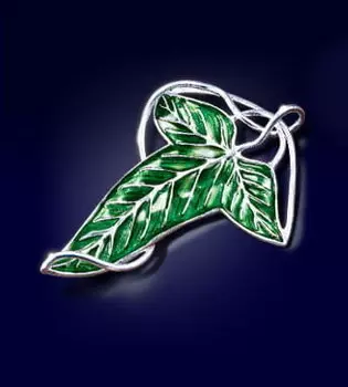 Реплика эльфийской броши «Властелин колец» Noble Collection