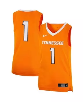Реплика баскетбольной майки Big Boys # 1 Tennessee Orange Tennessee Volunteers Team Nike
