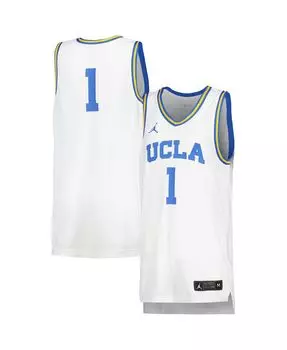 Реплика белого женского баскетбольного джерси бренда №1 Ucla Bruins Jordan, белый