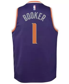 Реплика джерси Devin Booker Phoenix Suns Icon, Little Boys (4-7) Nike, фиолетовый