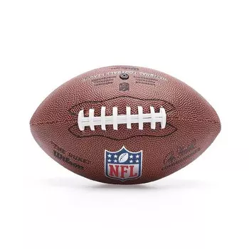 Реплика мини мяча игрового NFL мяч для американского футбола Wilson, коричневый
