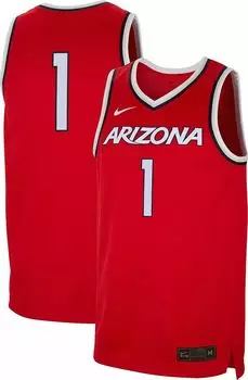 Реплика мужской баскетбольной майки Nike Arizona Wildcats #1 University Red Dri-FIT