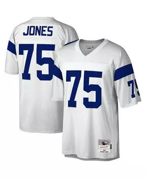 Футболка Mitchell & Ness Men's Deacon Jones White Los Angeles Rams, белый