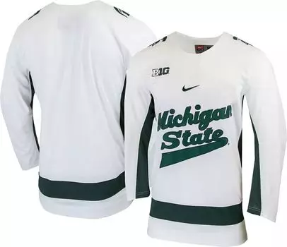 Реплика мужской хоккейной майки Nike Michigan State Spartans