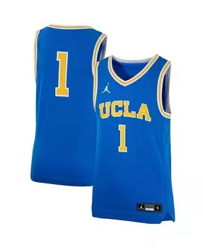 Реплика синей баскетбольной майки Big Boys Brand 1 UCLA Bruins Team Jordan, синий
