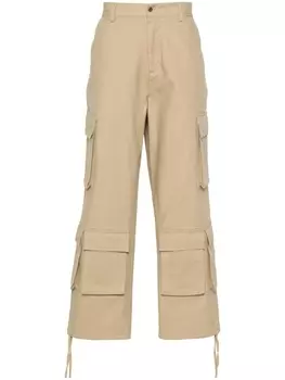 Represent брюки карго с логотипом, нейтральный цвет