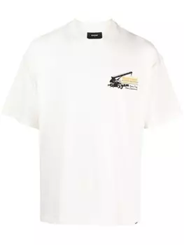 Represent футболка с графичным принтом, белый