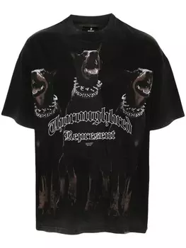 Represent футболка Thoroughbred, черный
