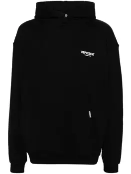 Represent худи с логотипом, черный
