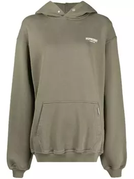 Represent худи с логотипом, зеленый