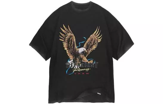 REPRESENT ПРЕДСТАВИТЬ Мужская футболка, Черный