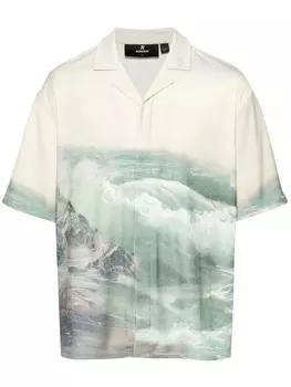 Represent рубашка Higher Truth с принтом, желтый