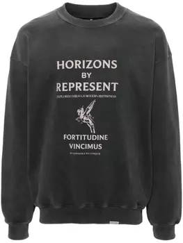 Represent толстовка Horizons, черный