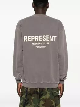 Represent толстовка Owners Club, серый