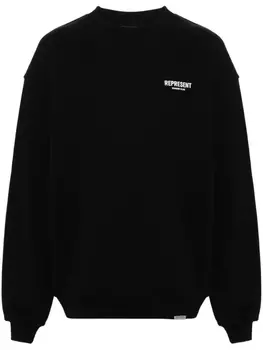 Represent толстовка с логотипом, черный