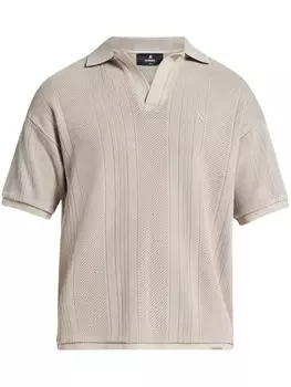 Represent трикотажная рубашка поло, серый