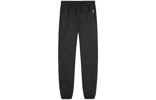 REPRESENT Трикотажные спортивные штаны унисекс черные